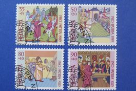 Serie Pro Patria 1989 - off.Ersttag-Eckstempel BERN