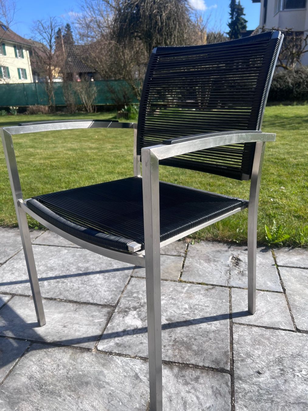 Hunn Tischset: Hochwärtiges Gartentischset + 6 passende Stühle – Gebraucht aus Gränichen von fre_dy120 5