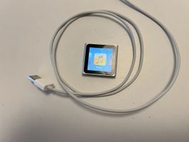 Apple iPod nano 6. Gen. 16GB Silber inkl. USB-Kabel