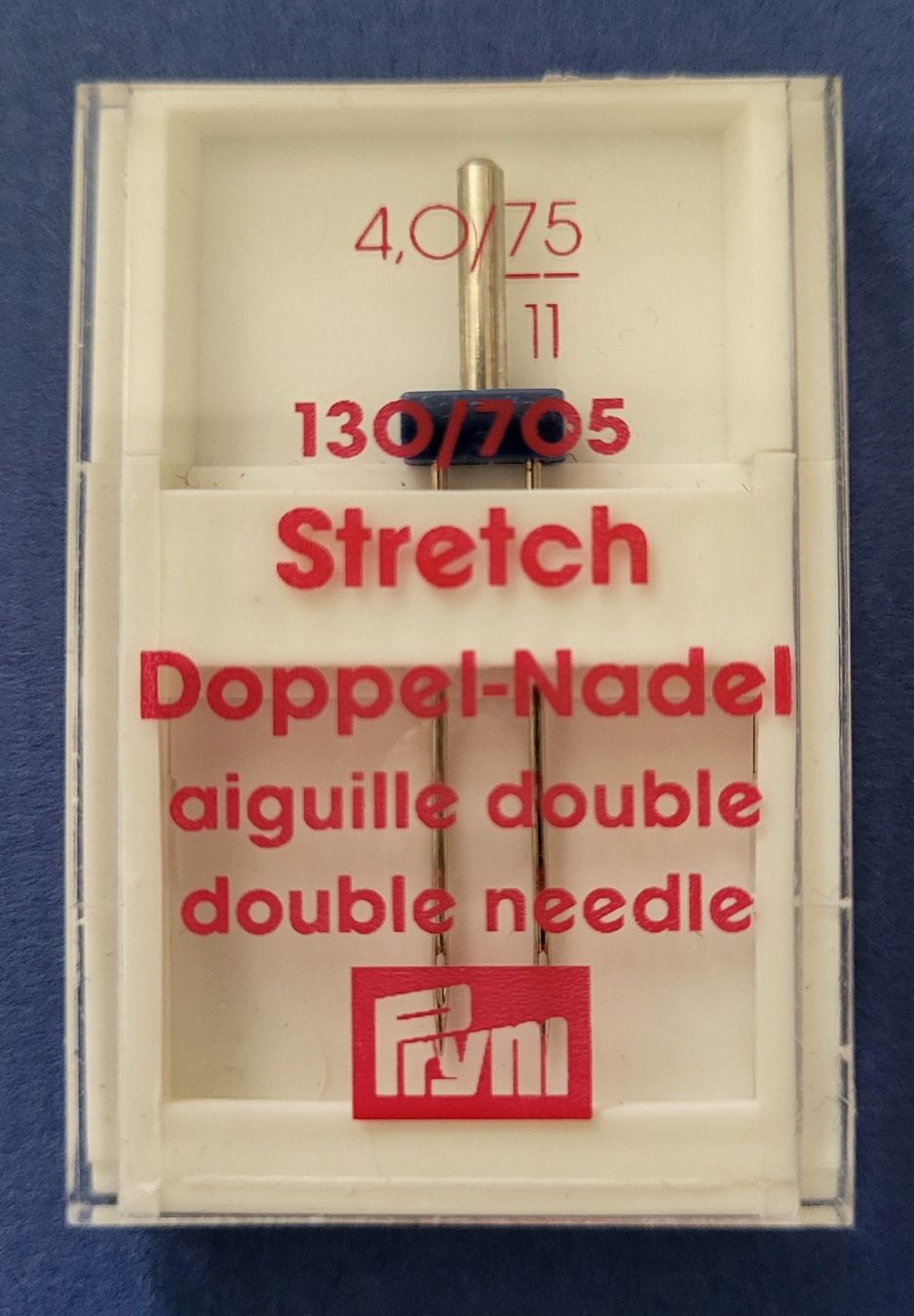 Nadeln: Prym Doppelnadel 4 mm – Neu und originalverpackt aus Ebnat-Kappel von ChSch42