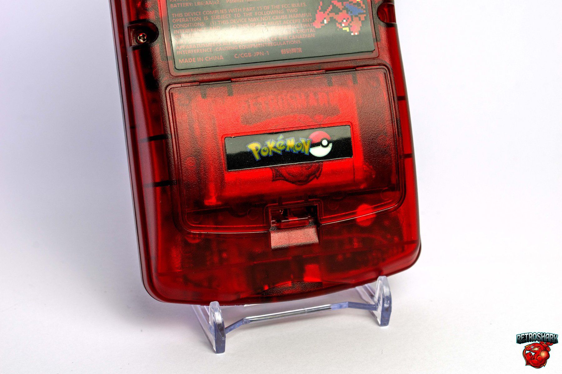 Nintendo Konsolen: GameBoy Color IPS Pokémon Charizard Edition with LED Buttons – Gebraucht aus Savosa von  5