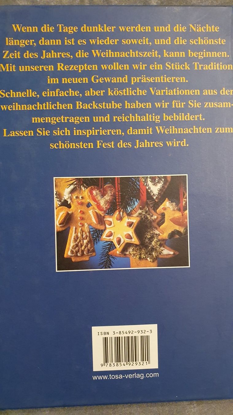 Livres: Weihnachtsbackbuch – D'occasion à Muttenz par MIBLADA 1