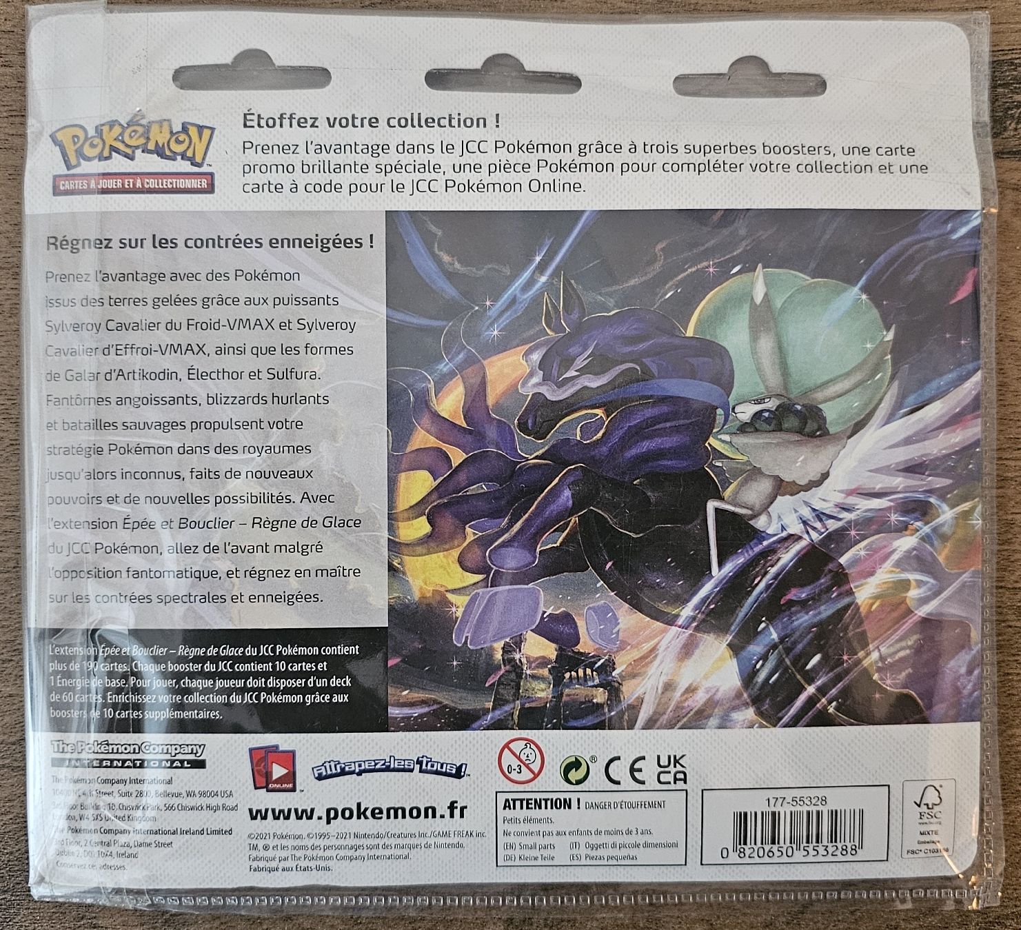 Pokémon Cartes à collectionner: coffret 3 boosters epee et bouclier règne de glace scellé FR – Neuf avec emballage d'origine à Pully par RandomZero 1
