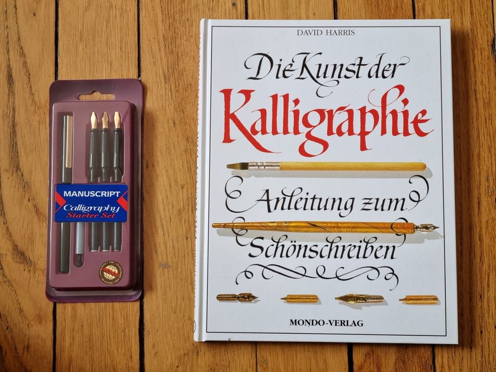 Kalligraphie Buch Manuscript set stift (Gebraucht) in Schaffhausen für ...