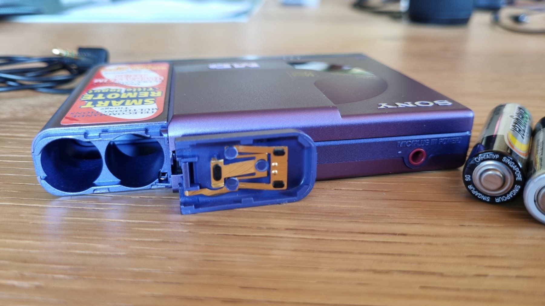Sony Minidisc: Minidisc SONY MZ-R37 / Remote RM-MZ4R – Gebraucht aus Couvet von Mima0077 3