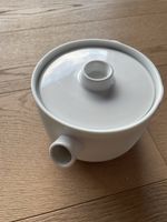 Räder Teekanne "Beauteaful", weiss, neuwertig, Winterzeit