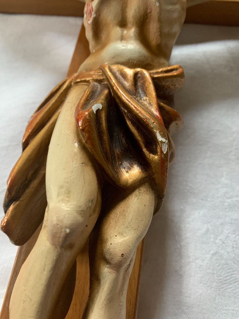 Statuette: Kruzifix Holz/Gips – Usato da Stans venduto da Abukadnezar 3
