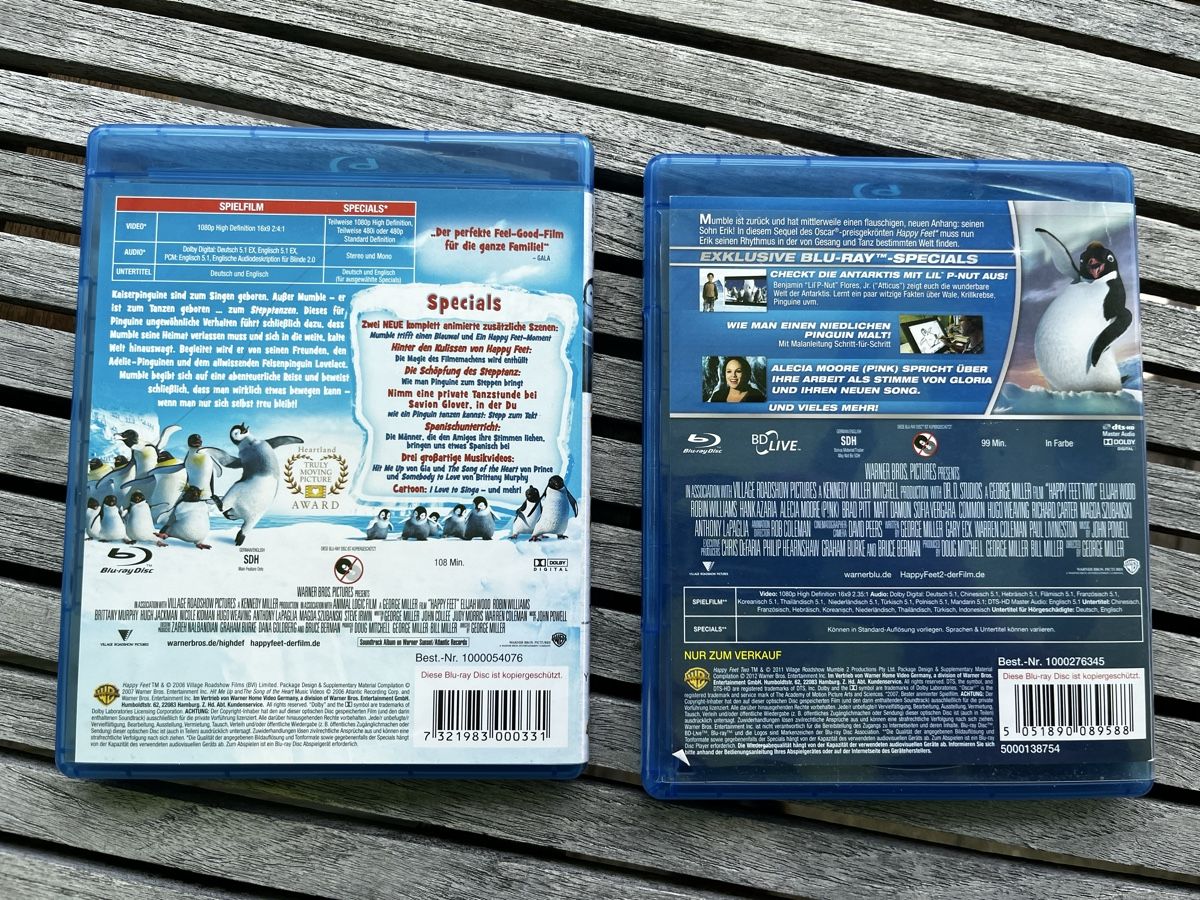 Tutti i DVDs: Happy Feet Set  – Usato da Winterthur venduto da Sabbia99 1