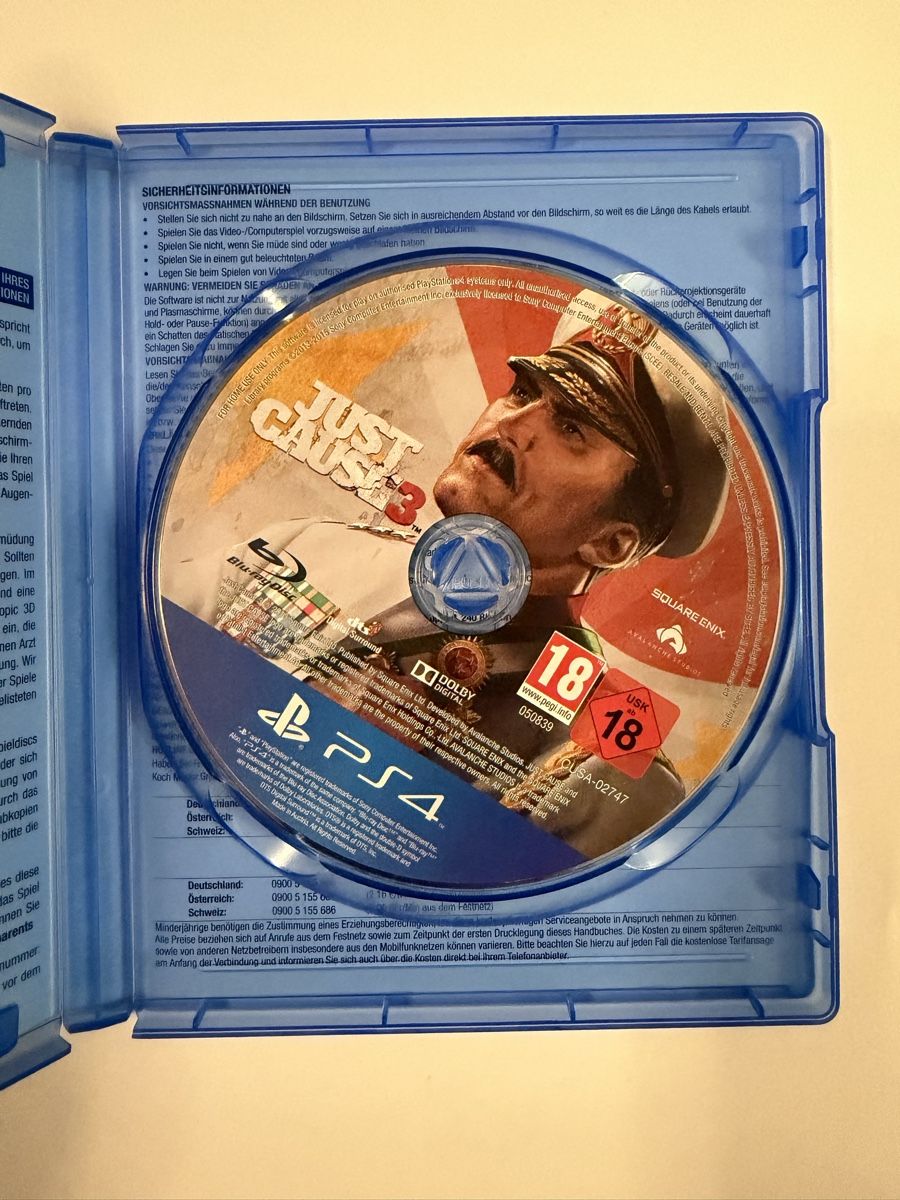 Sony Spiele: Just Cause 3 Ps4 Game – Gebraucht aus Hendschiken von Jamie2006 2
