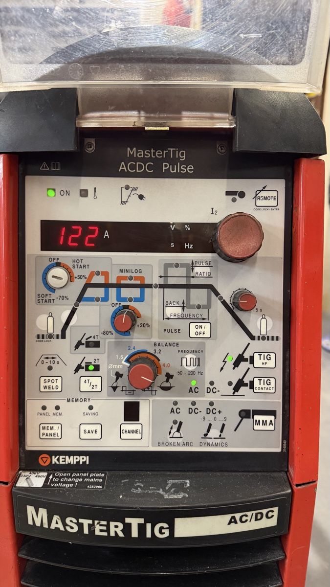 Kemppi Saldatori: KEMPPI MasterTig ACDC 2500W – Usato da Movelier venduto da Greenpower 1