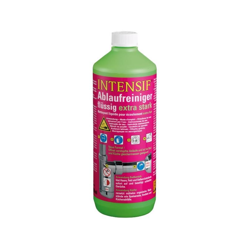 Sonstige Reinigungsgeräte: Rohrreiniger INTENSIF extra stark 1Liter – Neu und originalverpackt aus Wettingen von Swala