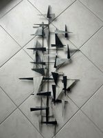 Wandskulptur Metall abstrakt 110cm