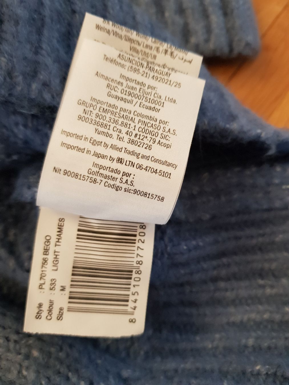 Pepe Jeans Pullover & Sweatshirts: Pull femme bleu Pepe Jeans taille M – Neu (gemäss Beschreibung) aus Veyrier von sosozizou 6