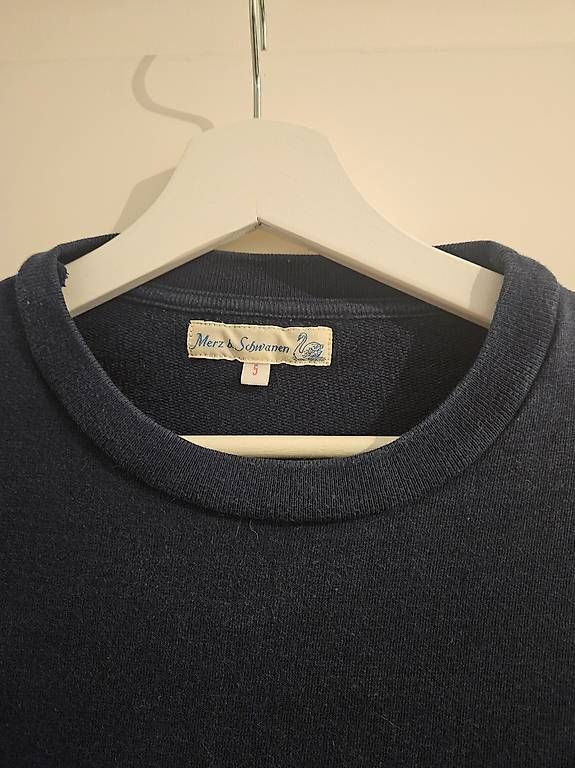 Maglioni & Felpe: Merz b. Schwanen Pullover Sweatshirt Blau M – Usato da Basel venduto da nav_h662 1
