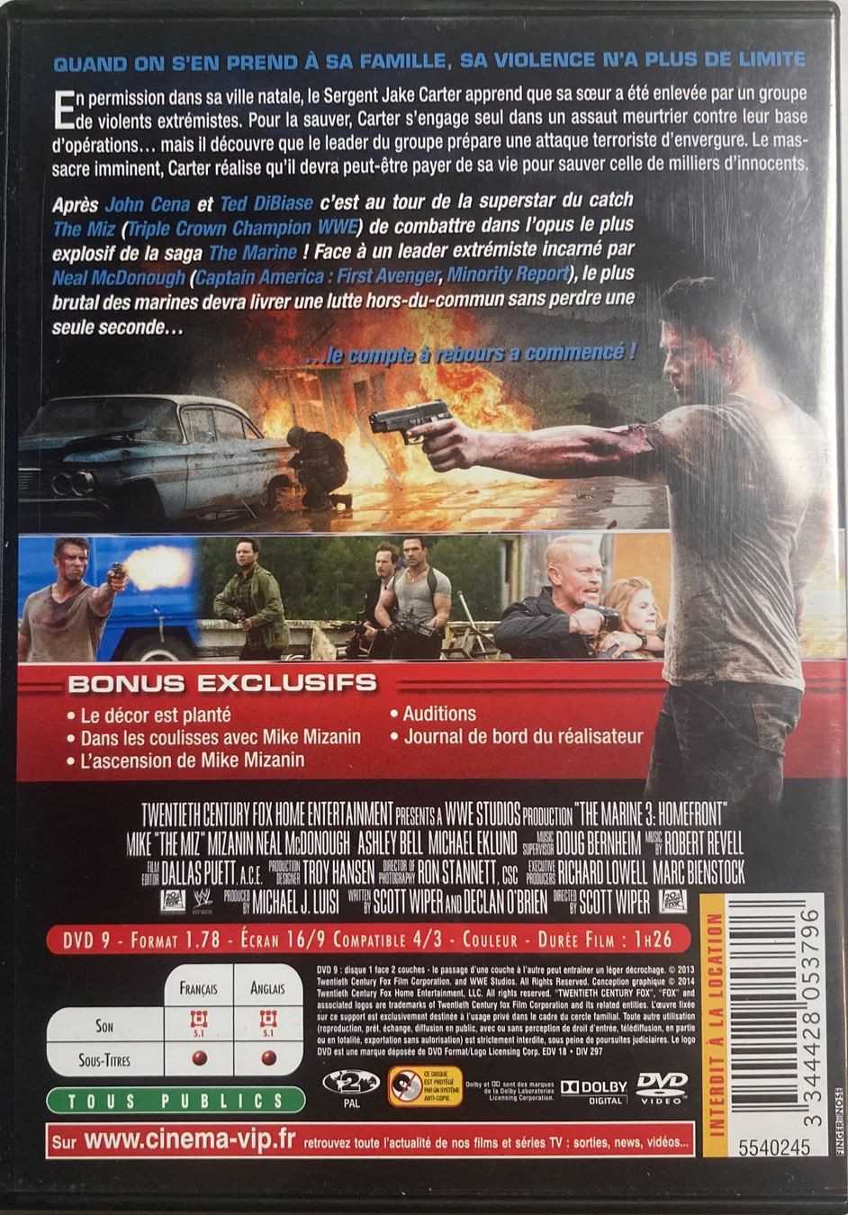 Tutti i DVDs: MIKE MIZANIN - THE MARINE 3 – Usato da Poliez-Pittet venduto da Newtown-Records 1