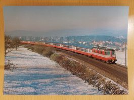 Postkarte SBB Re 4/4 / Re 420 Swiss Express