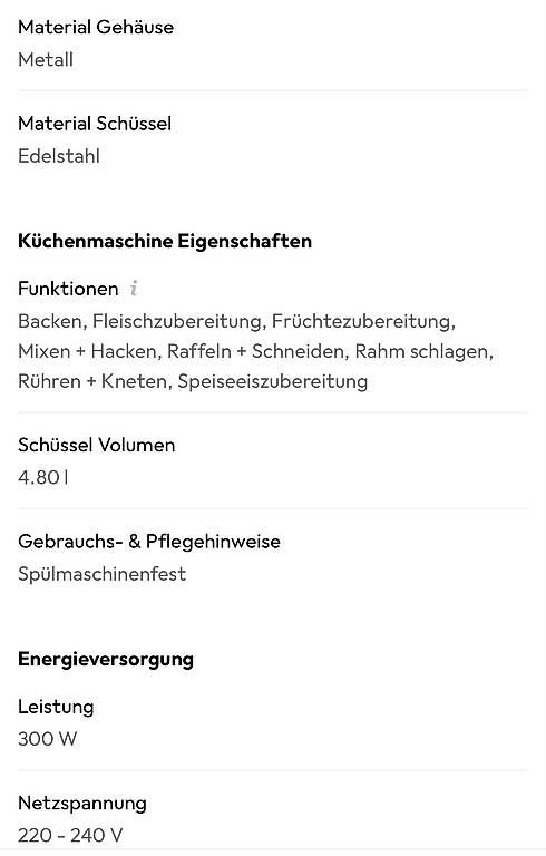 Elettrodomestici da cucina: KitchenAid Swiss Anniversary Set KSM200 – Usato da Wiesendangen venduto da turgay1408 3