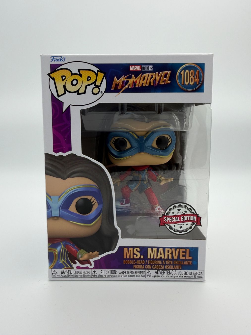 Funko Figuren: Funko Pop! Ms. Marvel #1084 Special Edition – Gebraucht aus Sorengo von ElcoPops