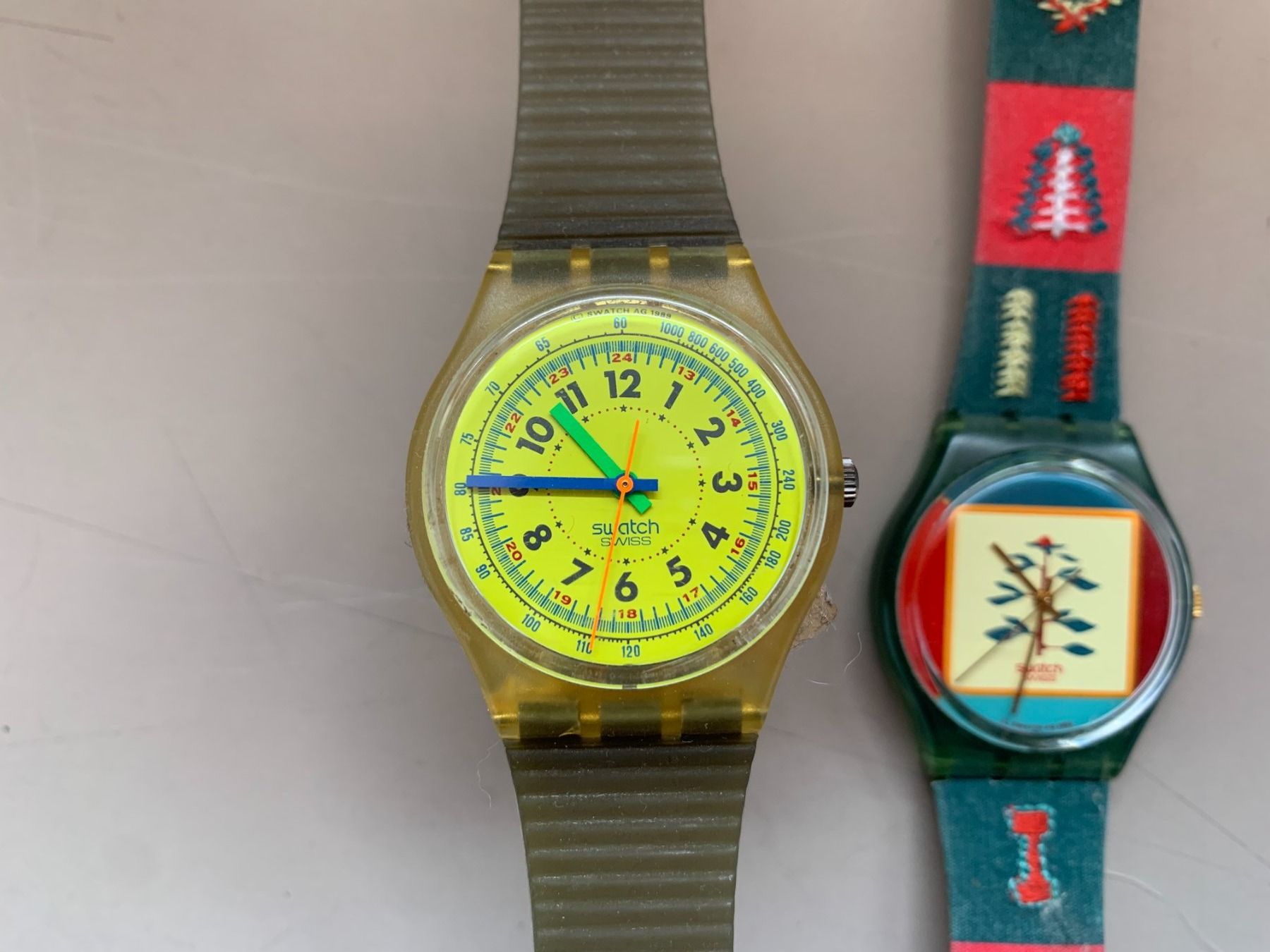 Swatch Orologi: LOT swatch 1993 1989 – Difettoso da Neuchâtel venduto da _Easy_to_Find_ 1