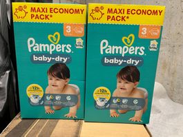 Pampers Baby-Dry Windeln Gr 3 .272 Stk