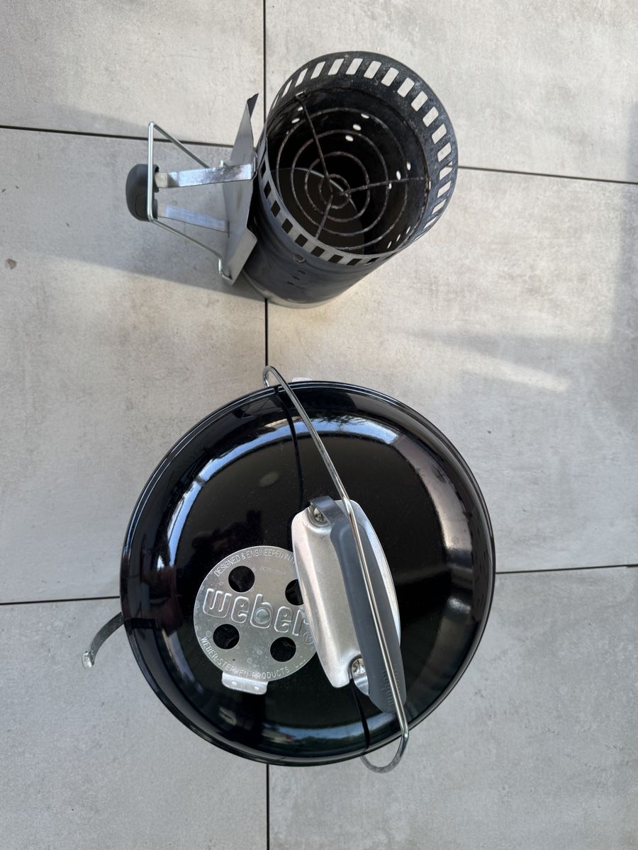 Griglie: Weber HOLZKOHLEGRILL w/charcoal starter – Usato da Rapperswil SG venduto da tk2017 1
