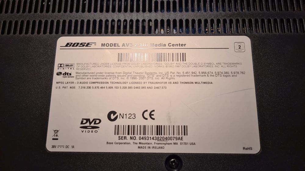 Bose Model AV3-2-1 III Media Center (Gebraucht) in Luzern für CHF 41