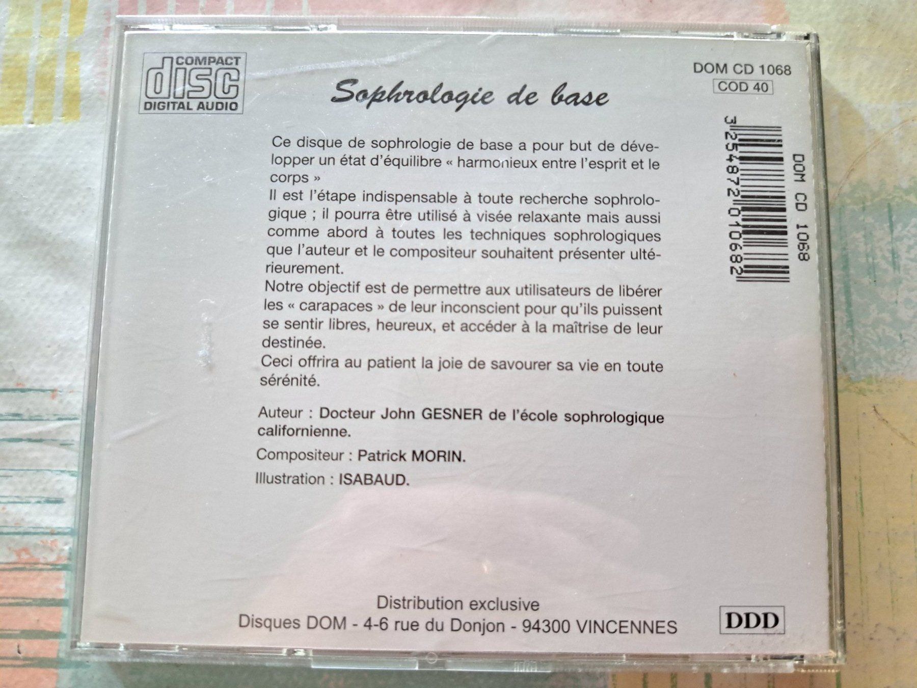 CDs: Cd Sphrologie de Base – Gebraucht aus Pully von bro_n52j 1