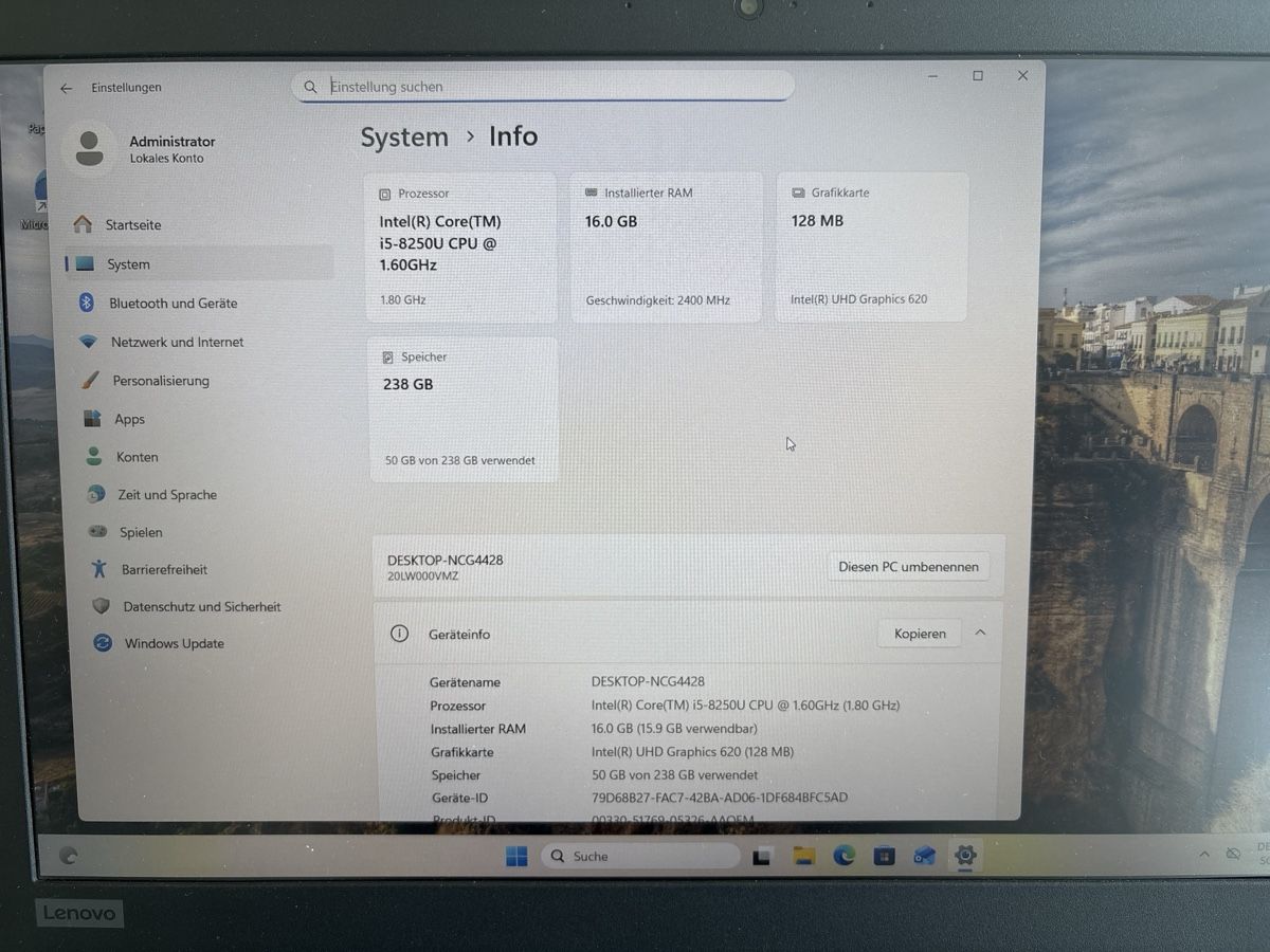 Lenovo Notebook: Lenovo ThinkPad L580 – Usato da Rorschacherberg venduto da Beachandsnow 3