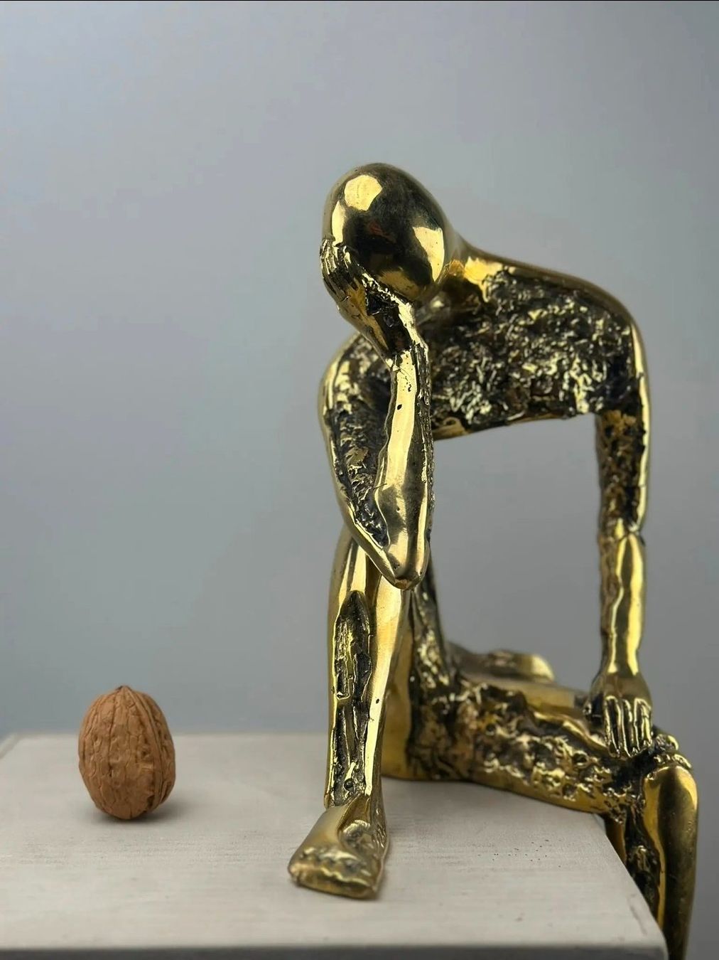 Sculture & Statue: Statue Le Penseur en bronze doré 35 cm | Style Rodin – Nuovo (secondo la descrizione) da Lausanne venduto da Toko_Lausanne 2