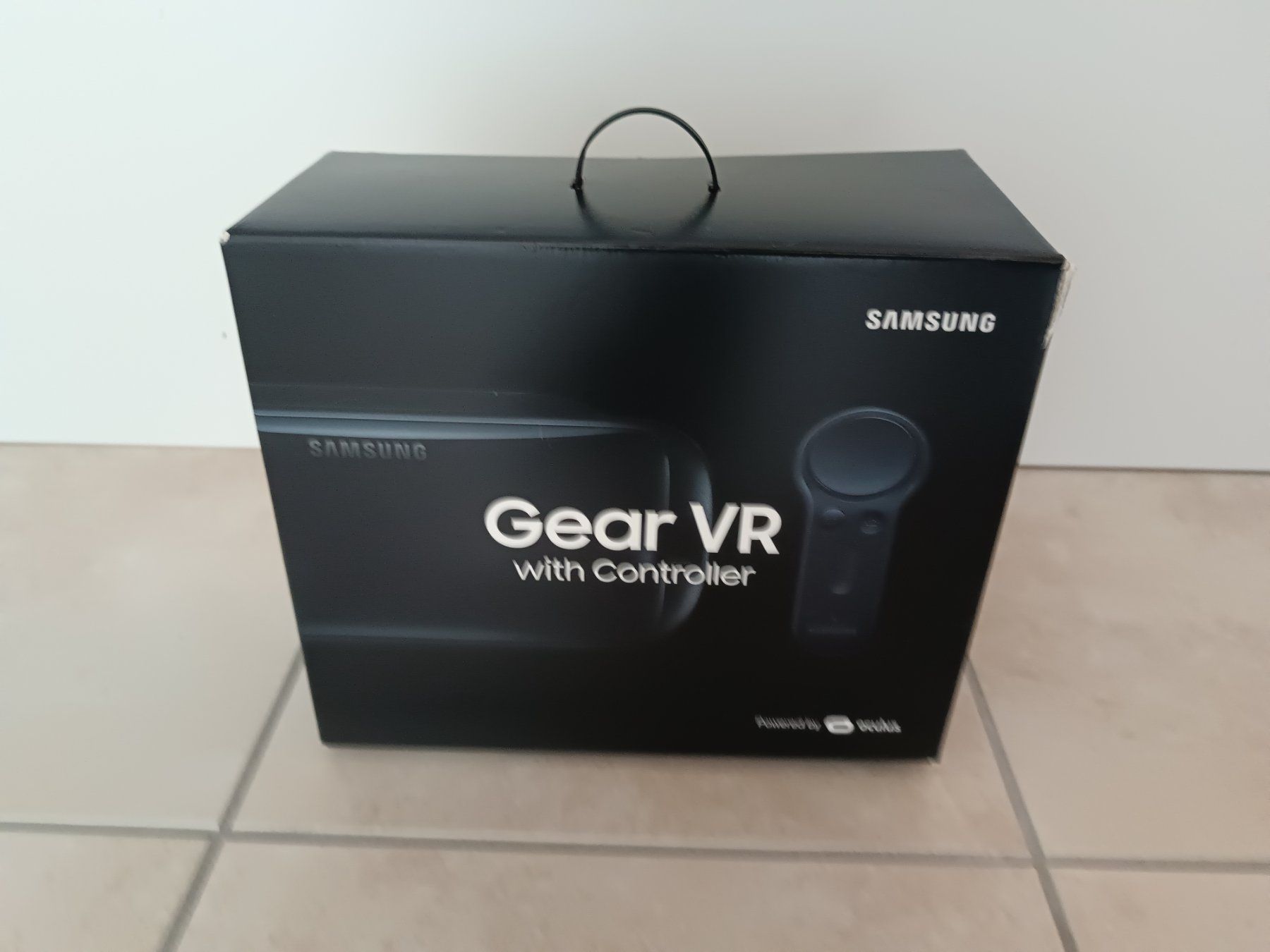 Samsung Casco VR: Samsung Gear VR Brille mit Controller – Usato da Rebstein venduto da dschiguli