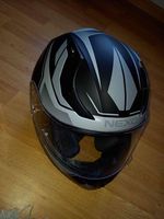 Motorradhelm Integralhelm Nexo schwar, grau XS