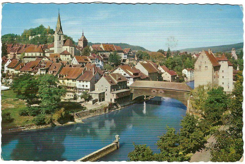 Cartoline postali: AK Baden AG, (Schweiz) – Usato da Rheinfelden venduto da wil_m7gh