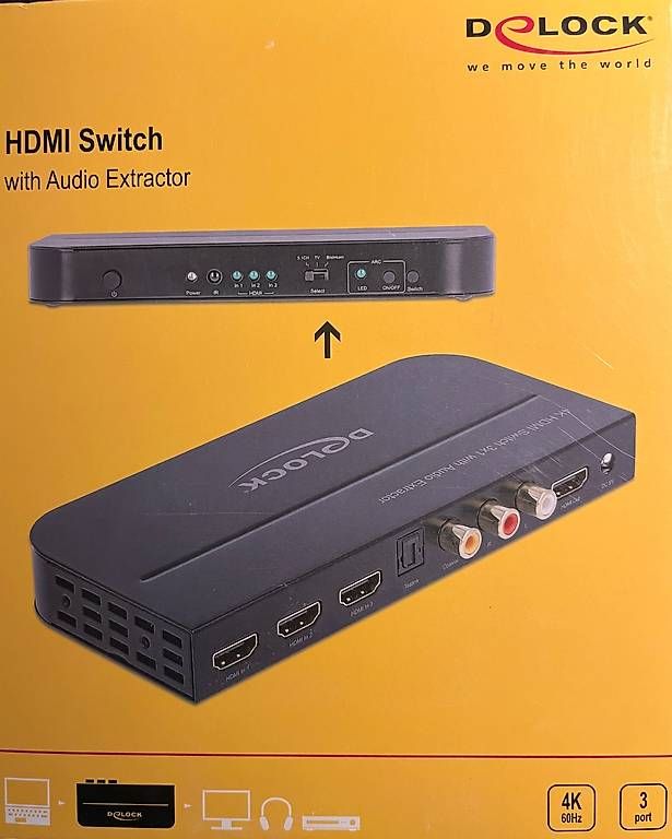 Adapter: HDMI-Switch mit Audio Extractor – Gebraucht aus Lyss von Zwei_kind