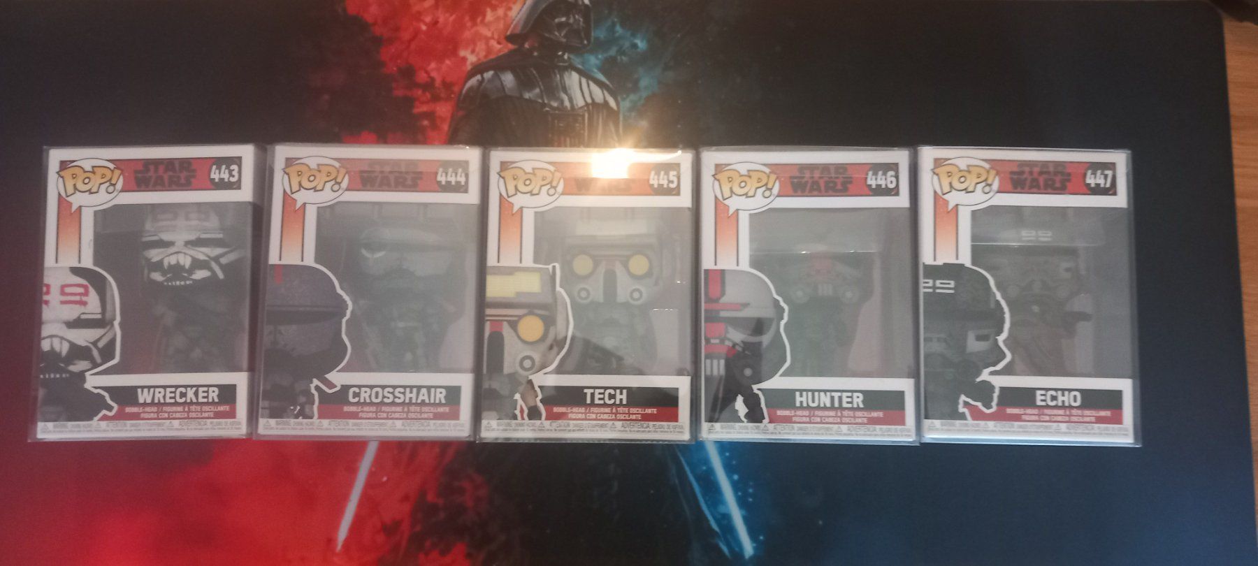 Star Wars Figuren: Funko Pop Star Wars Bad Batch Collection RARE – Gebraucht aus Yverdon-les-Bains von fla_z2k7