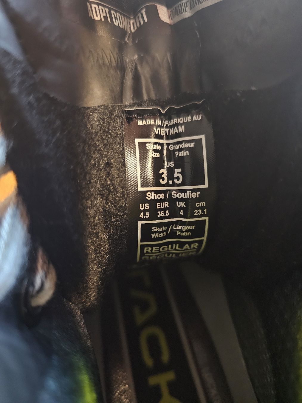 Ccm Schlittschuhe: CCM Tacks XF PRO Ice Hockey Skates, Grösse 3.5 / 36.5 Regula – Neu (gemäss Beschreibung) aus Neuhausen von alcopops91 2