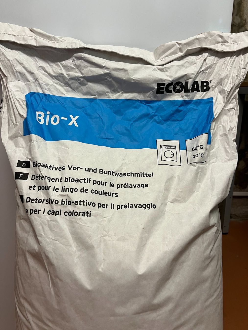 Ecolab Pflegeprodukte: Waschmittel Bio-X Ecolab – Neu und originalverpackt aus Heimberg von gigeli88