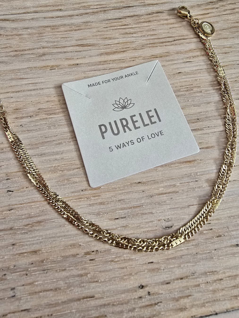 Purelei Ketten: Purelei Fusskette – Neu und originalverpackt aus Rickenbach b. Wil von Beautiful.Things 1