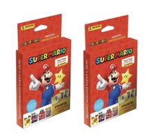2x Panini Super Mario Blister avec 8 pochettes