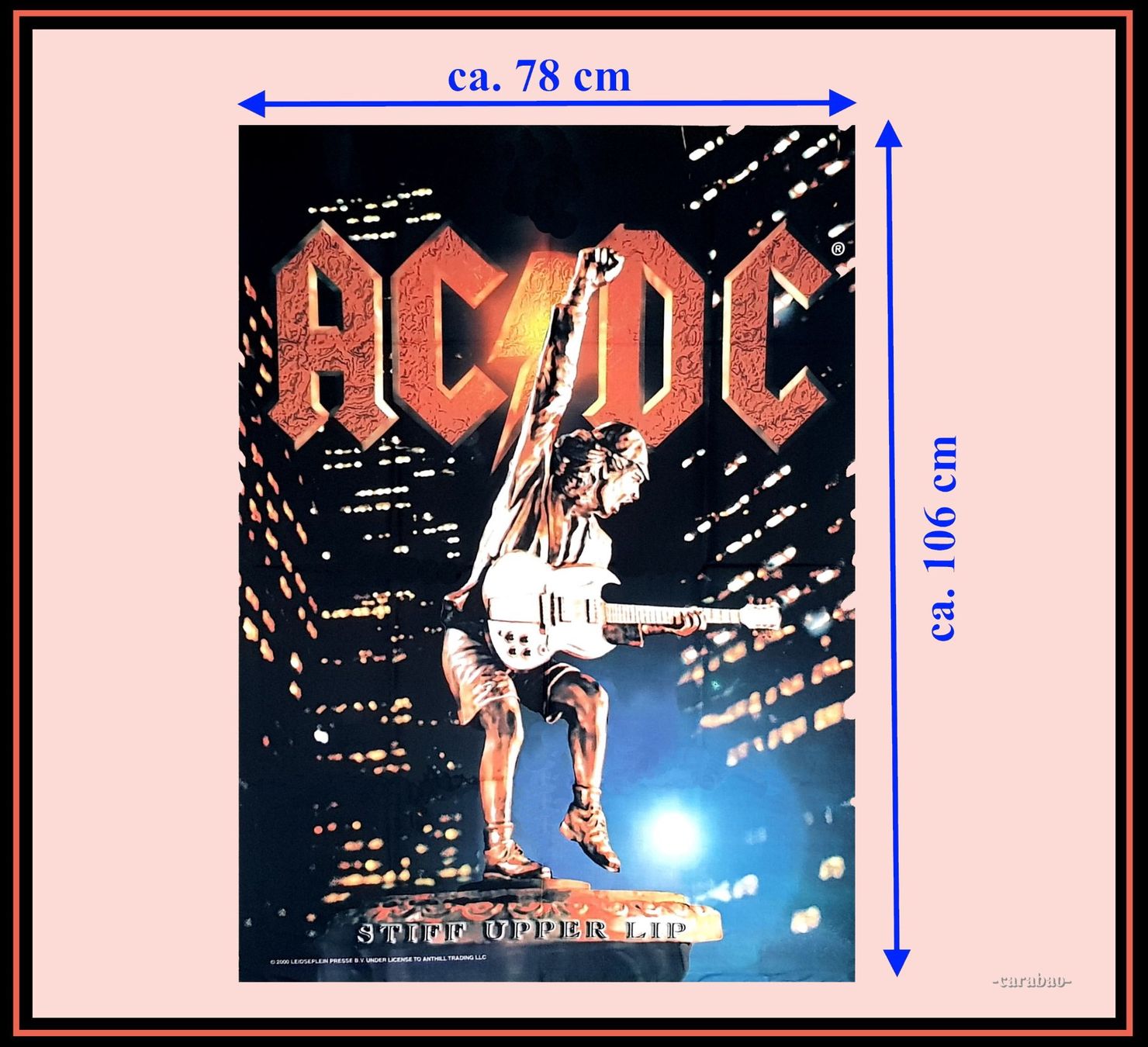 Bandiere: Fahne AC/DC - Nr. J-676 – Nuovo (secondo la descrizione) da Winterthur venduto da --carabao-- 1