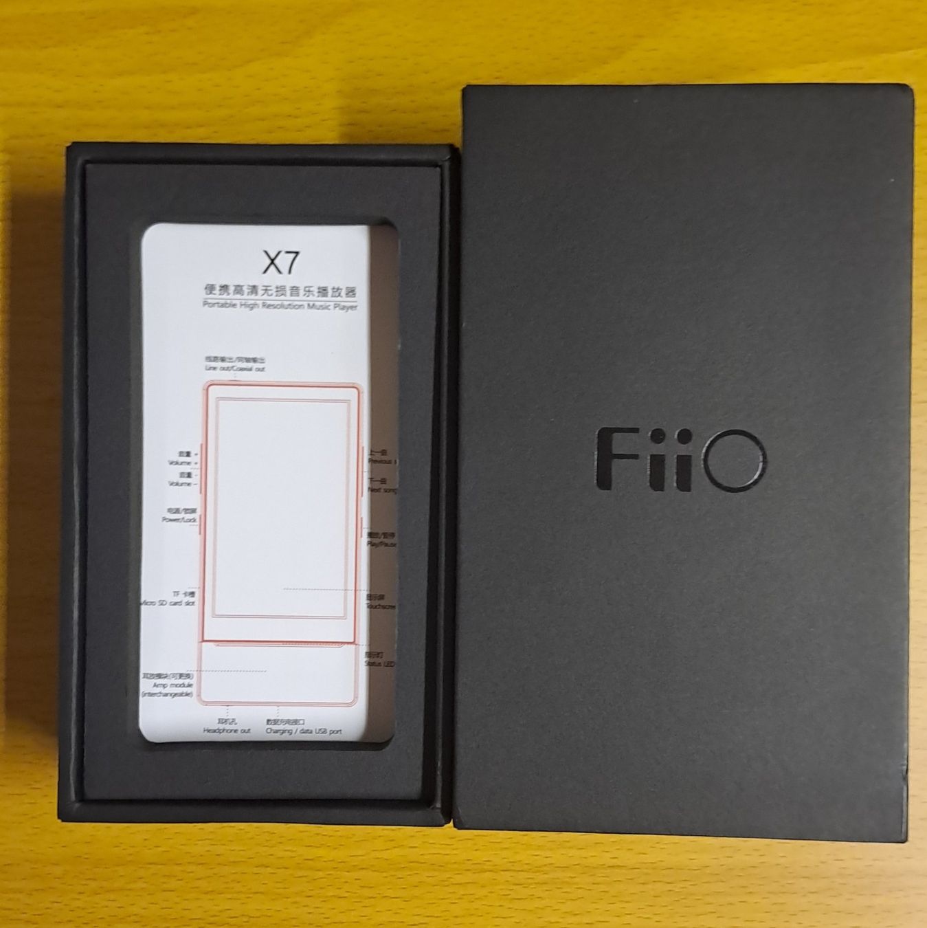 Lettore multimediale portatile: Fiio X7 High-Res Music Player ab 1.- – Usato da Bünzen venduto da Rtron 3