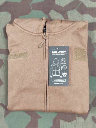 Tactical Kapuzenjacke, coyote, Grösse L