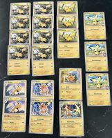 Set carte Pokémon  XL Pikachu Raichu Pichu