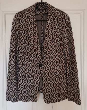 Piu e Piu Strickblazer mit Wollanteil