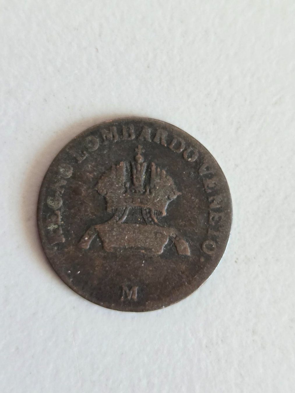 Alle Münzen: 1 Centesimo 1822 Lombardo Veneto – Gebraucht aus Luzern von Kartenansicht 1