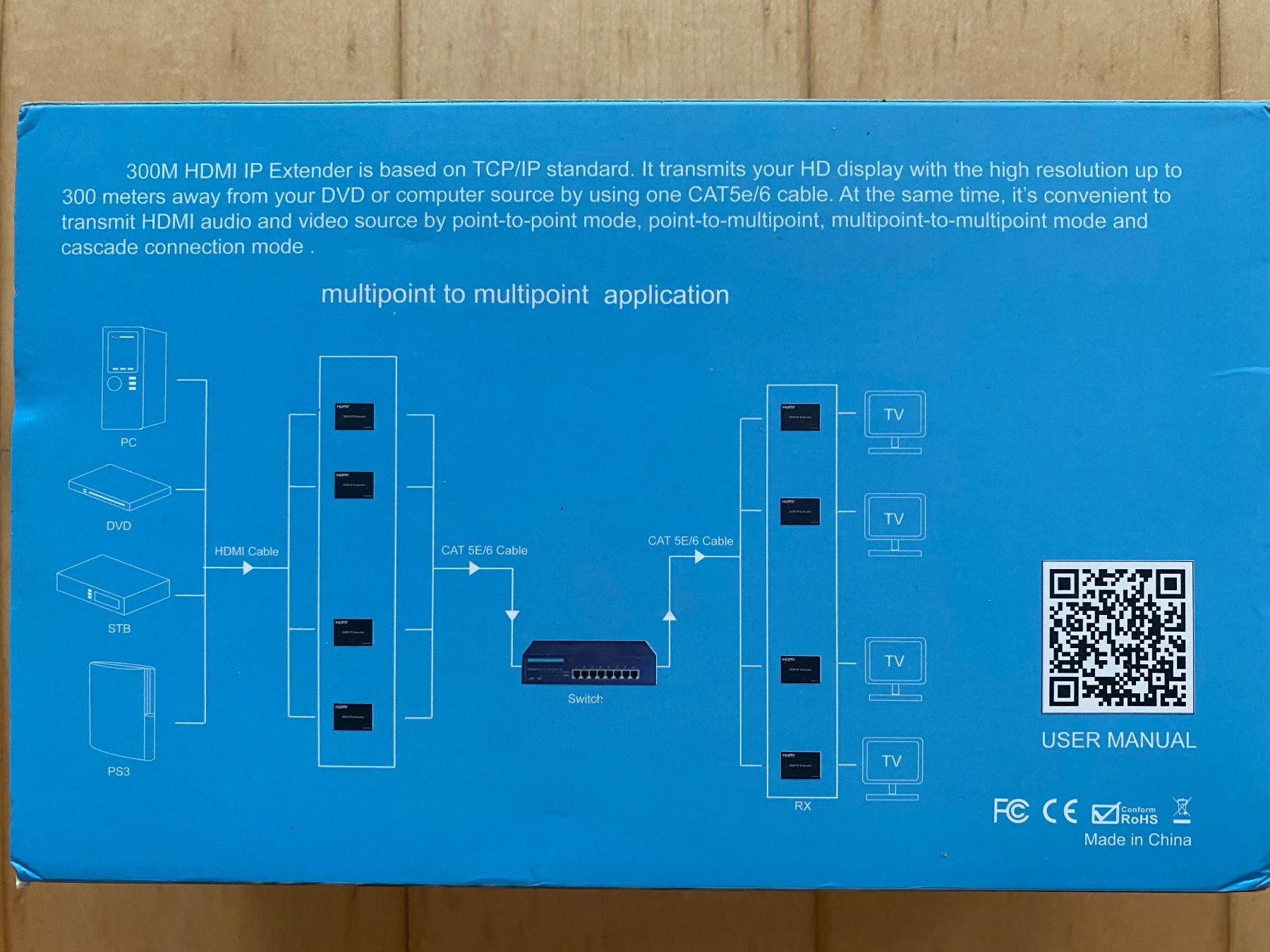 Ricevitori: HDMI IP Extender 300M Sender / Empfänger neu – Nuovo (secondo la descrizione) da Münsingen venduto da marcelinho_17 1