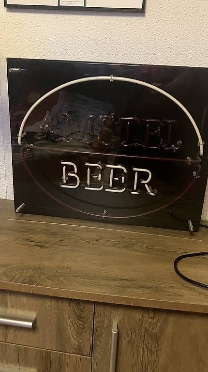 Lampade: Leuchtreklame Amstel Bier. – Usato da Riggisberg venduto da andrew64