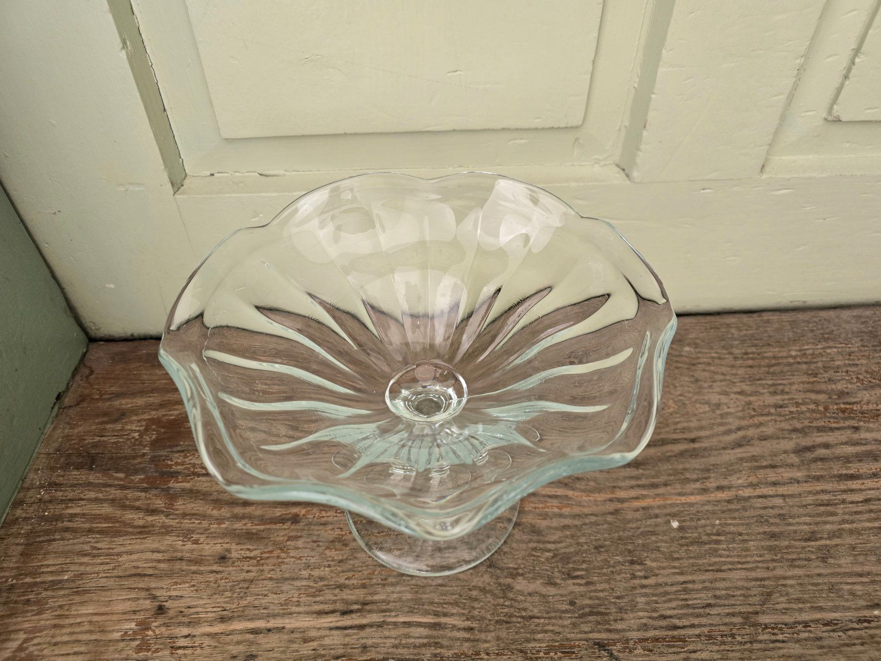 Schalen: Glas: elegante Glas-Fruchtschale/Dessertschale – Gebraucht aus Romanshorn von Rachacha 4