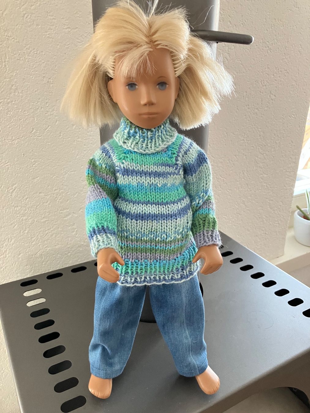 Sasha Morgenthaler Puppen: Sasha Puppenpullover und dazupassende Hose – Neu (gemäss Beschreibung) aus Arch von Hexenbesen17