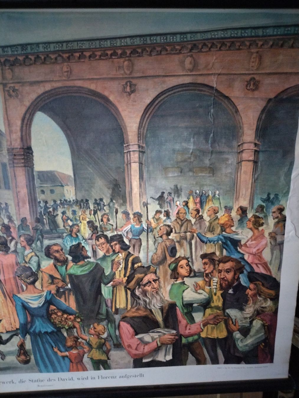 Foto & Immagini: Renaissance, Michelangelo David, Schul-Bild – Usato da Brugg AG venduto da matejR 2