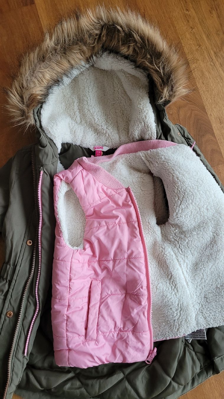 Giacche & Cappotti: Winterjacke mit Weste Grösse 110 – Usato da Meierskappel venduto da Melebo 3